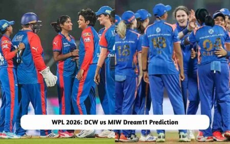 WPL 2026: DC-W vs MI-W Dream11 Prediction Today Match 13, Pitch Report, Playing XI, Fantasy Cricket Tips DC-W vs MI-W Dream11 Prediction