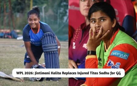 Jintimani Kalita Replaces Titas Sadhu