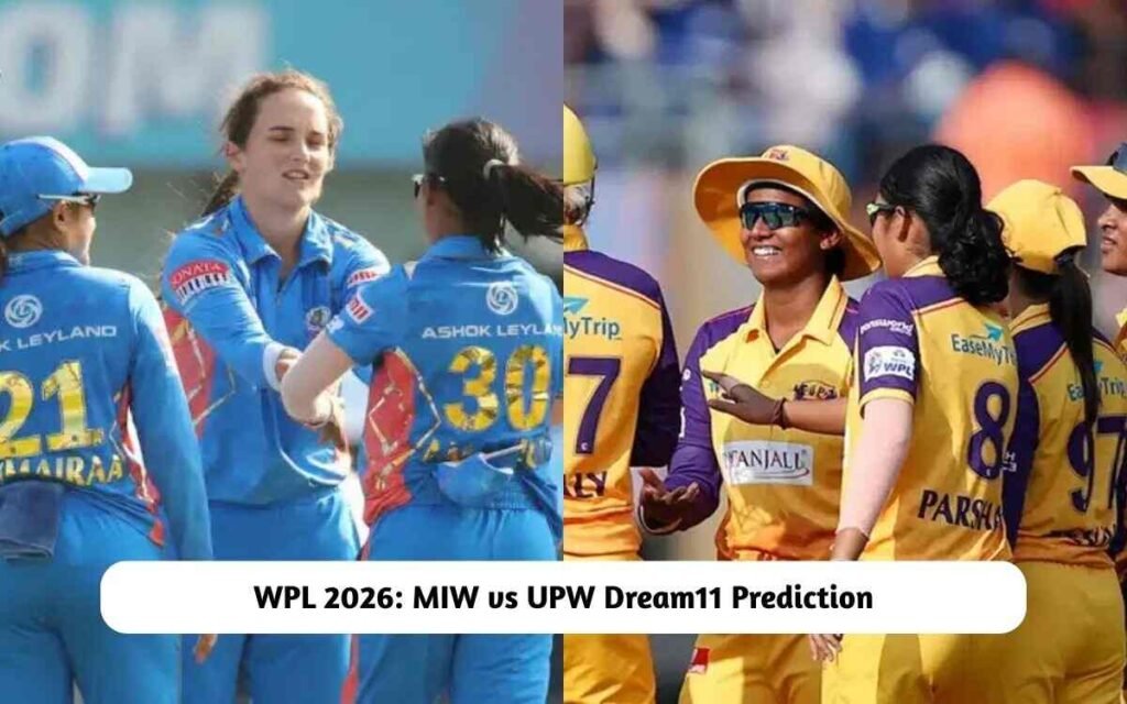 MI-W vs UPW-W Dream11 Prediction
