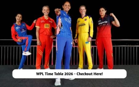 WPL Time Table 2026 – Checkout Here! WPL Time Table 2026