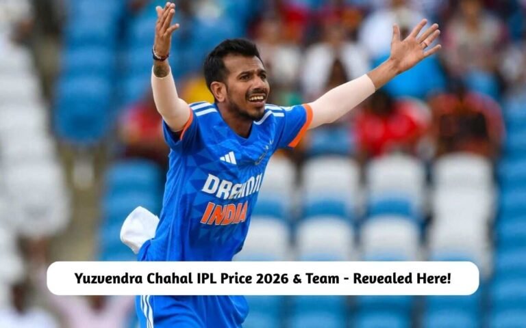 Yuzvendra Chahal IPL Price 2026