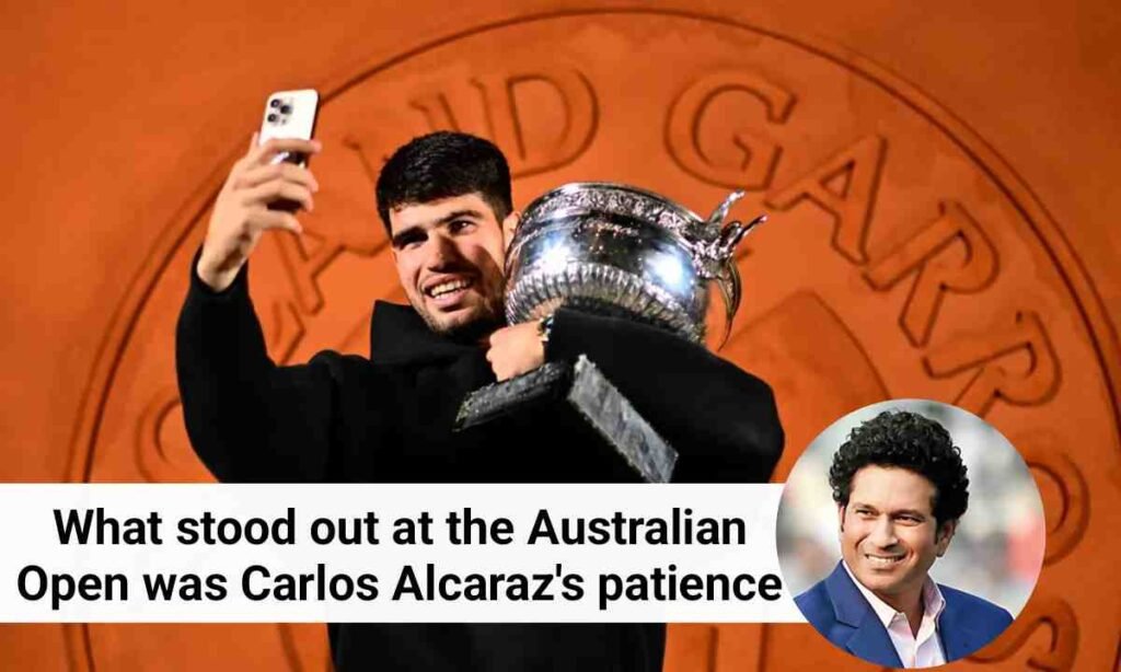 Sachin Praises Alcaraz After Historic Australian Open Win Over Djokovic