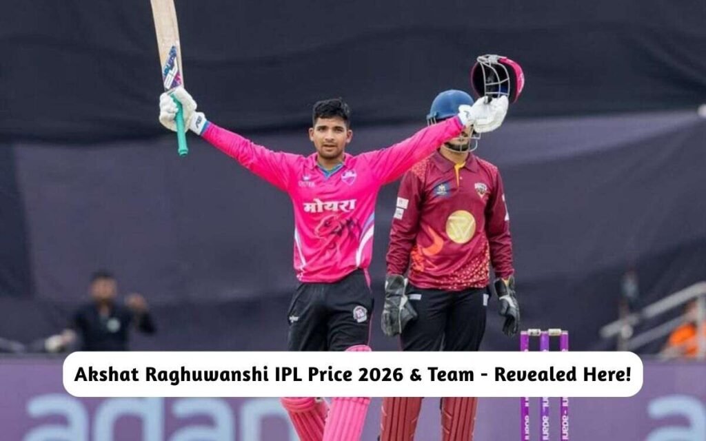 Akshat Raghuwanshi IPL Price 2026 & Team