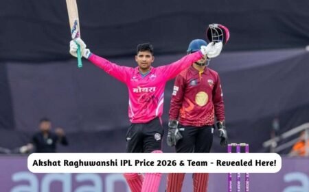 Akshat Raghuwanshi IPL Price 2026 & Team – Revealed Here! Akshat Raghuwanshi IPL Price 2026 & Team