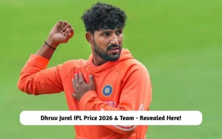 Dhruv Jurel IPL Price 2026 & Team