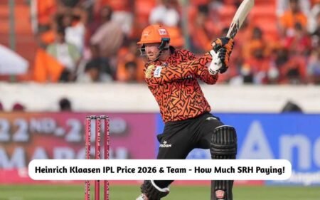 Heinrich Klaasen IPL Price 2026 & Team – How Much SRH Paying the Star! Heinrich Klaasen IPL Price 2026 & Team