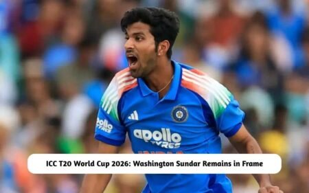 T20 World Cup 2026: Washington Sundar Report Awaits