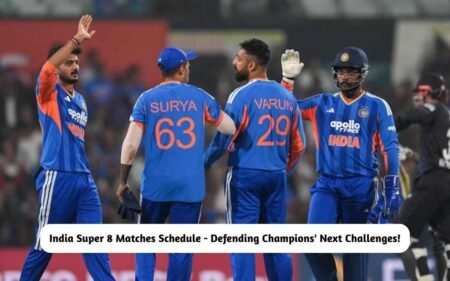 India Super 8 Matches Schedule