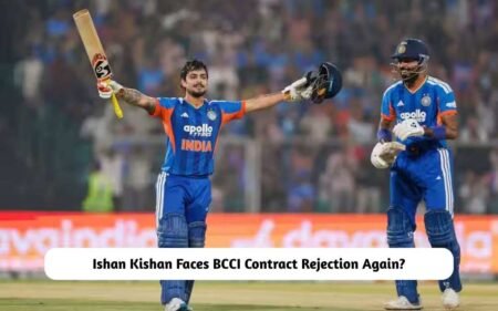 Ishan Kishan Faces BCCI Contract Rejection Again?