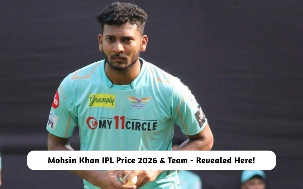 Mohsin Khan IPL Price 2026 & Team