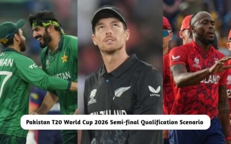 Pakistan T20 World Cup 2026 Semi-final Qualification Scenario – Importance of ENG vs NZ Super 8 Match Pakistan T20 World Cup 2026 Semi-final Qualification Scenario