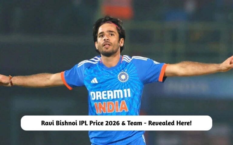 Ravi Bishnoi IPL Price 2026 & Team