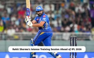 WATCH: Rohit Sharma’s Intense Training Session Ahead of IPL 2026, Video Goes Viral Rohit Sharma's Intense Training Session Ahead of IPL 2026