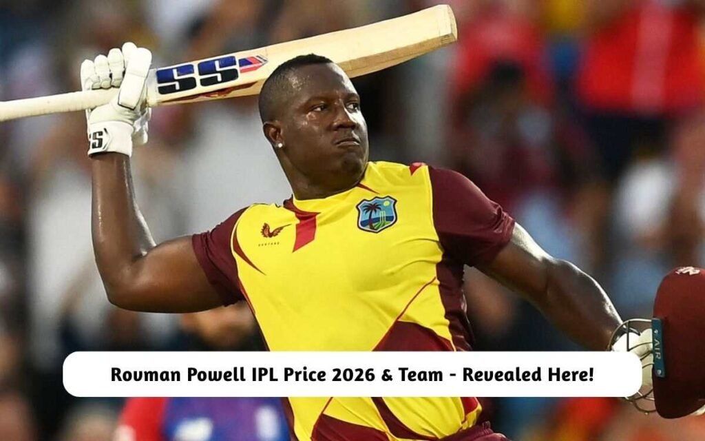 Rovman Powell IPL Price 2026 & Team