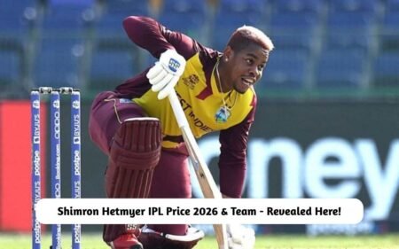 Shimron Hetmyer IPL Price 2026 & Team
