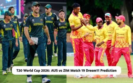 AUS vs ZIM Dream11 Prediction