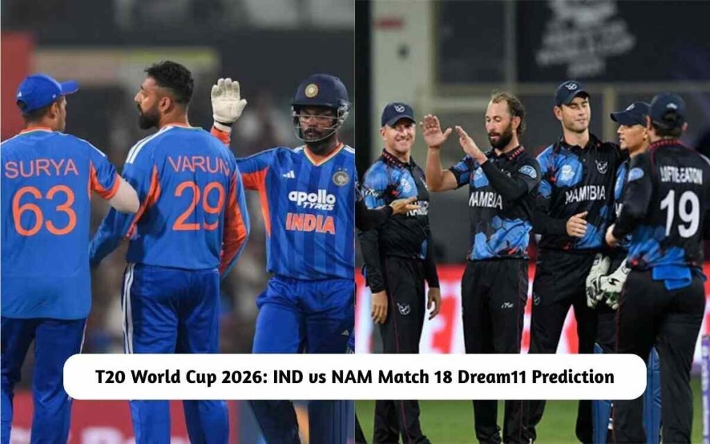 IND vs NAM Dream11 Prediction