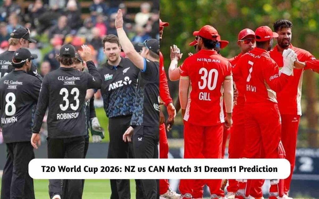 NZ vs CAN Dream11 Prediction