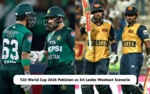 T20 World Cup 2026 Pakistan vs Sri Lanka Washout Scenario: Who will Qualify for the Semifinals? T20 World Cup 2026 Pakistan vs Sri Lanka Washout Scenario