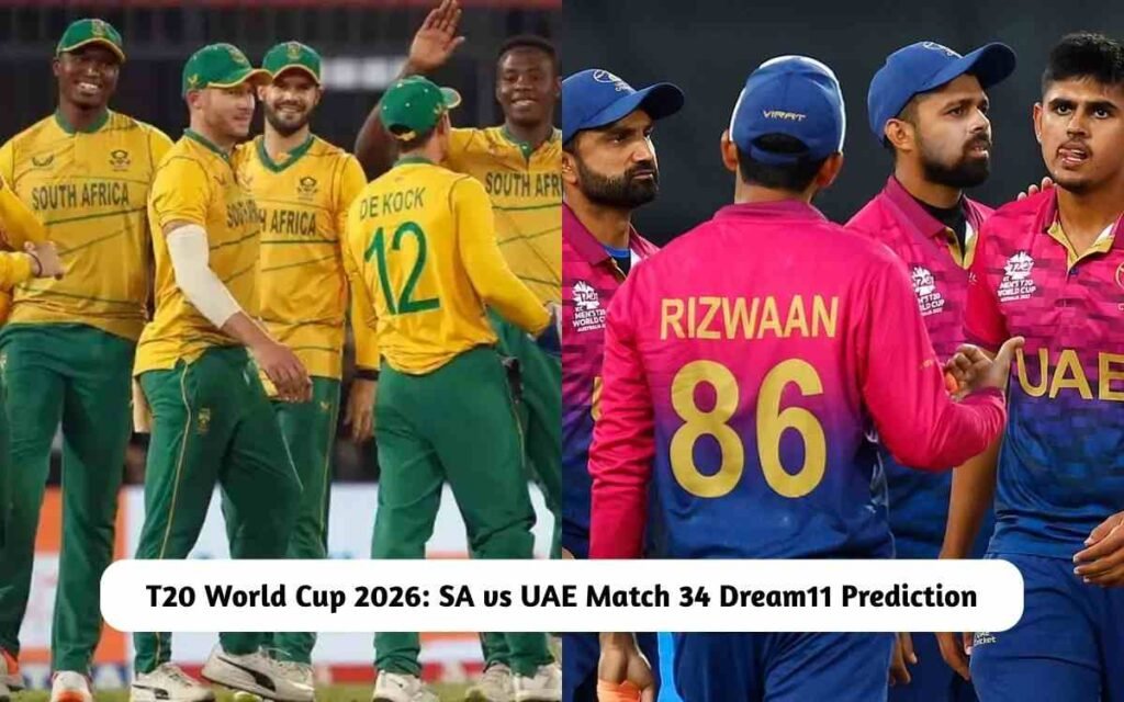 SA vs UAE Dream11 Prediction