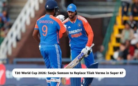 Sanju Samson to Replace Tilak Varma in Super 8