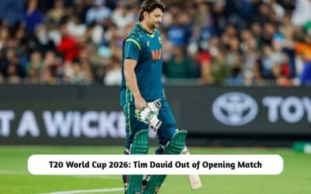 T20 World Cup 2026: Tim David Out of Opening Match