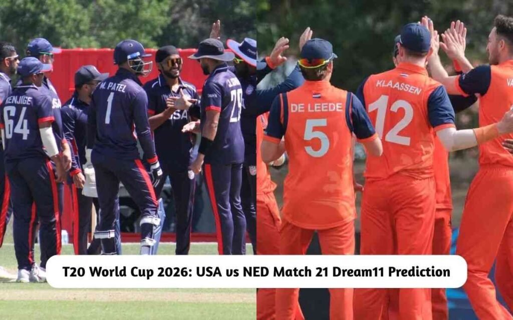 USA vs NED Dream11 Prediction