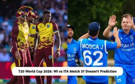 T20 World Cup 2026: WI vs ITA Dream11 Prediction Today Match 37, Pitch Report, Playing XI, Fantasy Cricket Tips WI vs ITA Dream11 Prediction