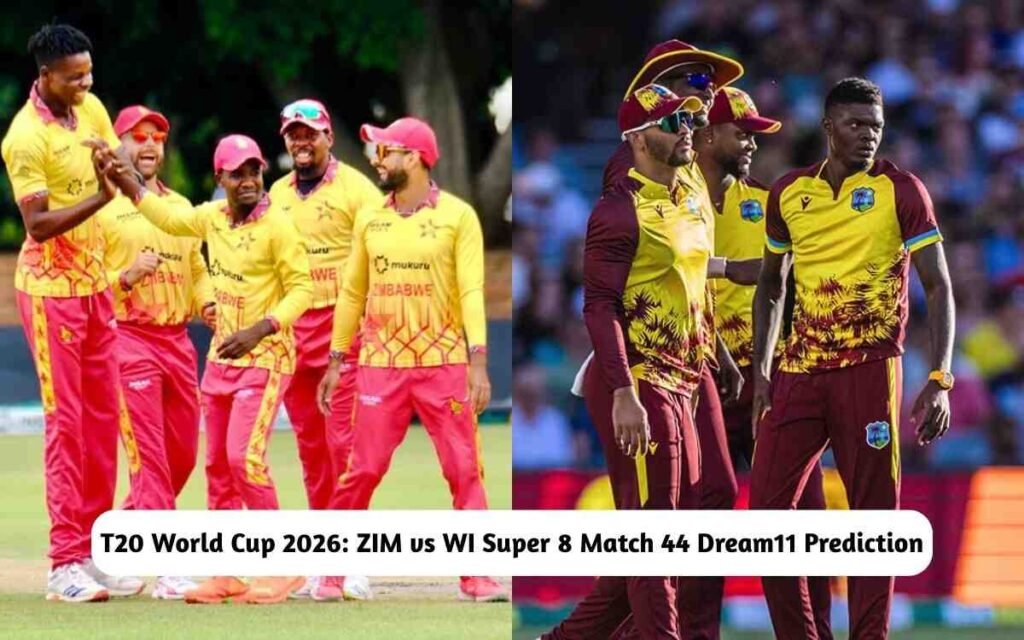ZIM vs WI Dream11 Prediction