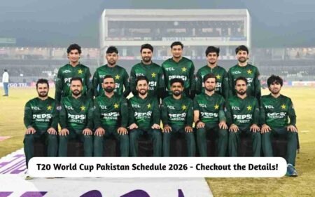 T20 World Cup Pakistan Schedule 2026