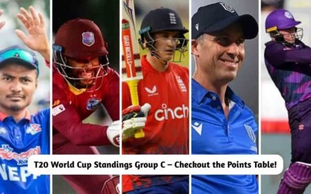 T20 World Cup Standings Group C