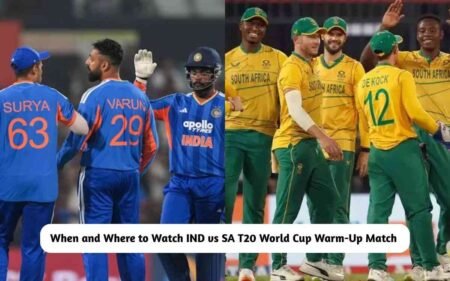 When and Where to Watch IND vs SA Warm-Up Match