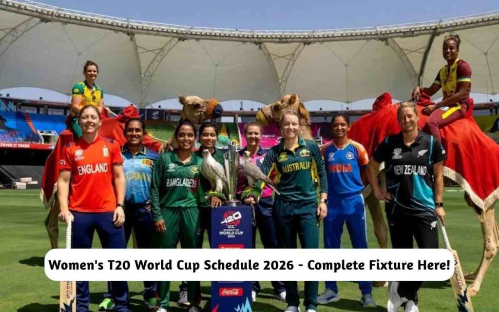 Women's T20 World Cup Schedule 2026