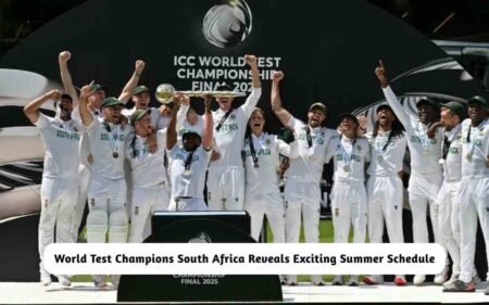 BREAKING: World Test Champions South Africa Reveals Exciting Men’s Summer Schedule South Africa Reveals Exciting Men's Summer Schedule
