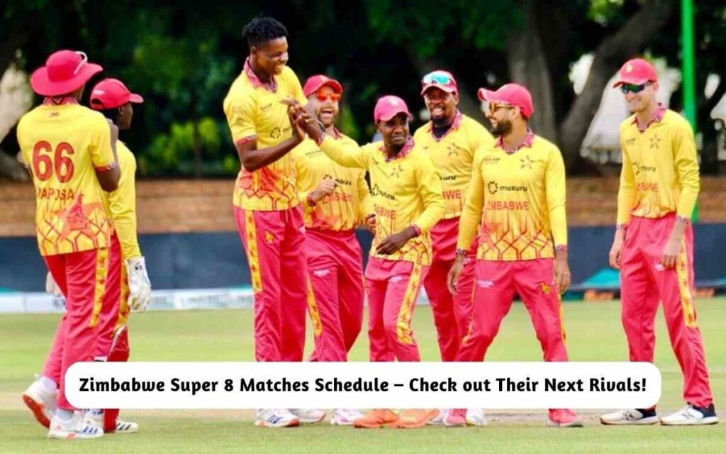 Zimbabwe Super 8 Matches Schedule