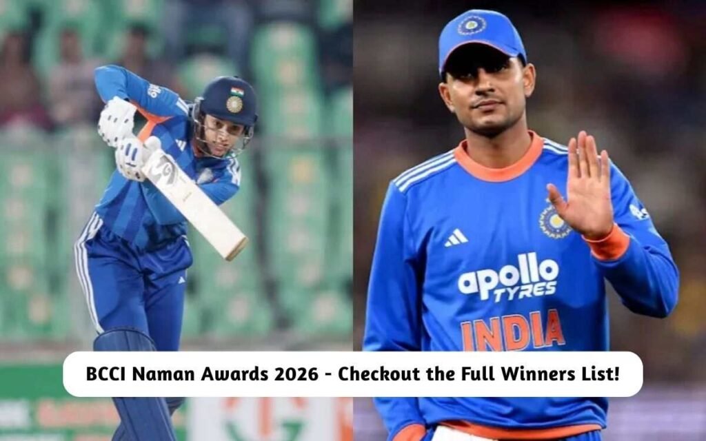 BCCI Naman Awards 2026
