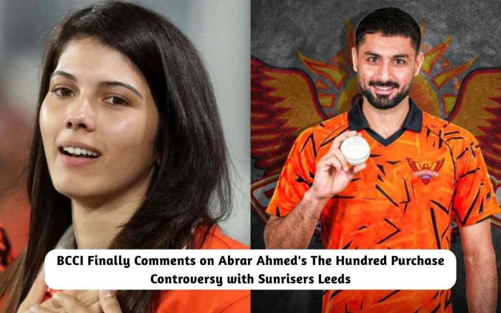 BCCI on Abrar Ahmed's The Hundred Controversy