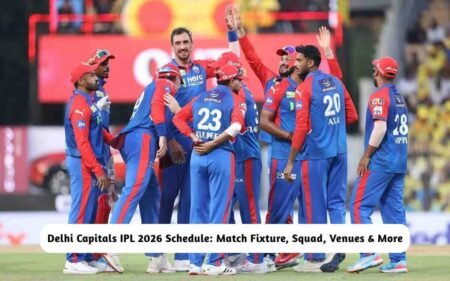 Delhi Capitals IPL 2026 Schedule