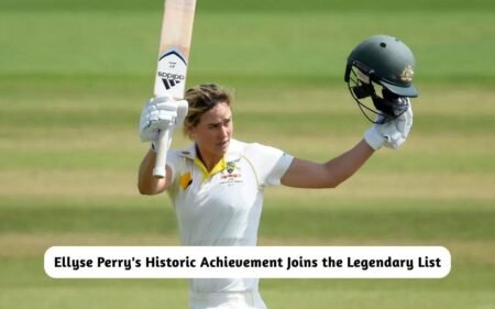 Ellyse Perry's Historic Achievement Joins the Legendary List