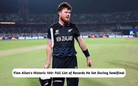 Finn Allen's Historic 100: Full List of Records