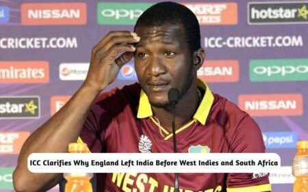ICC Clarifies Why England Left India Early