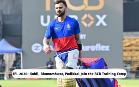 IPL 2026 Kohli RCB Training Camp