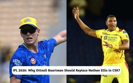 IPL 2026: Ottneil Baartman Replace Nathan Ellis CSK