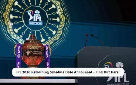 IPL 2026 Remaining Schedule