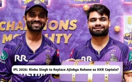 Rinku Singh to Replace Ajinkya Rahane as KKR Captain?
