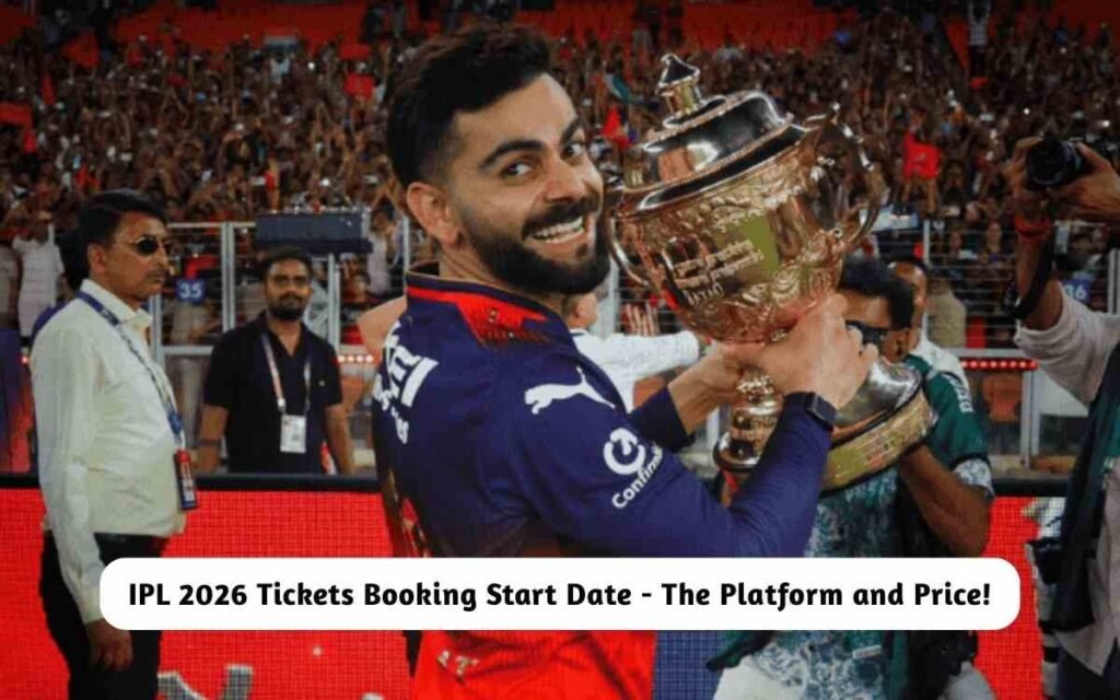 IPL 2026 Tickets Booking Start Date