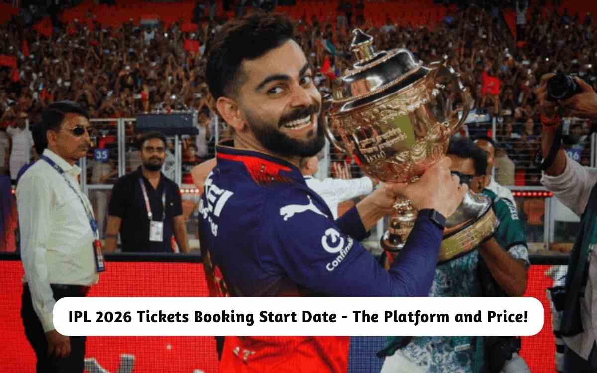 IPL 2026 Tickets Booking Start Date: Check the Platform and Price Here!