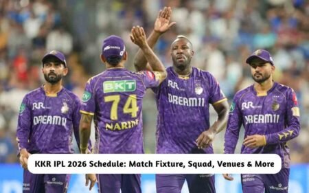 KKR IPL 2026 Schedule