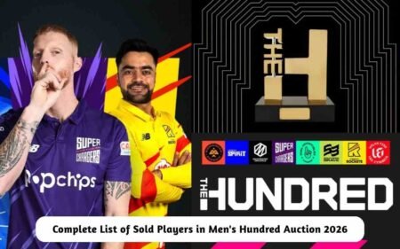 List of Sold Players in Men's Hundred