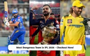 Most Dangerous Team in IPL 2026 – Checkout Here! Most Dangerous Team in IPL 2026